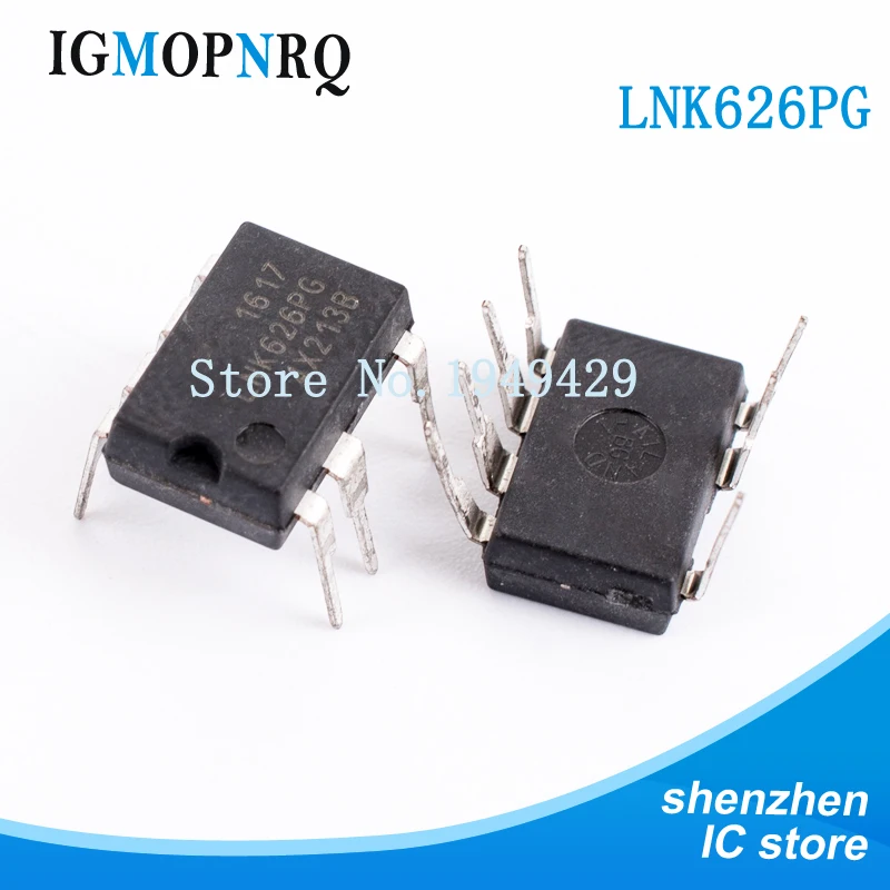 10 шт. LNK626PG DIP-7 LNK626 7-контактная фотография Новинка | Электронные компоненты и
