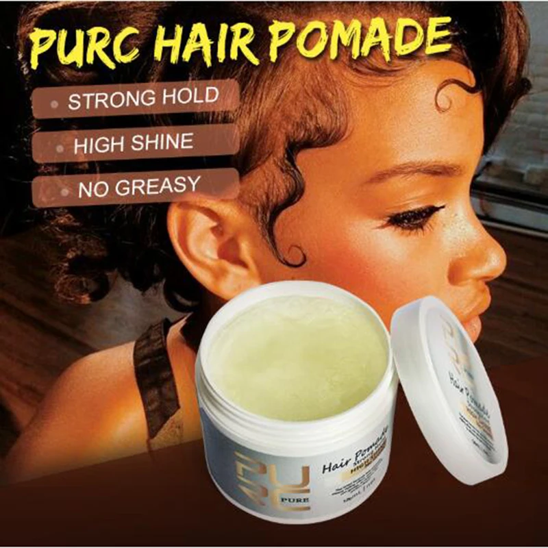 

Best selling PURC strong stereotypes natural long-lasting styling hair style 120 ml retro styling hair oil