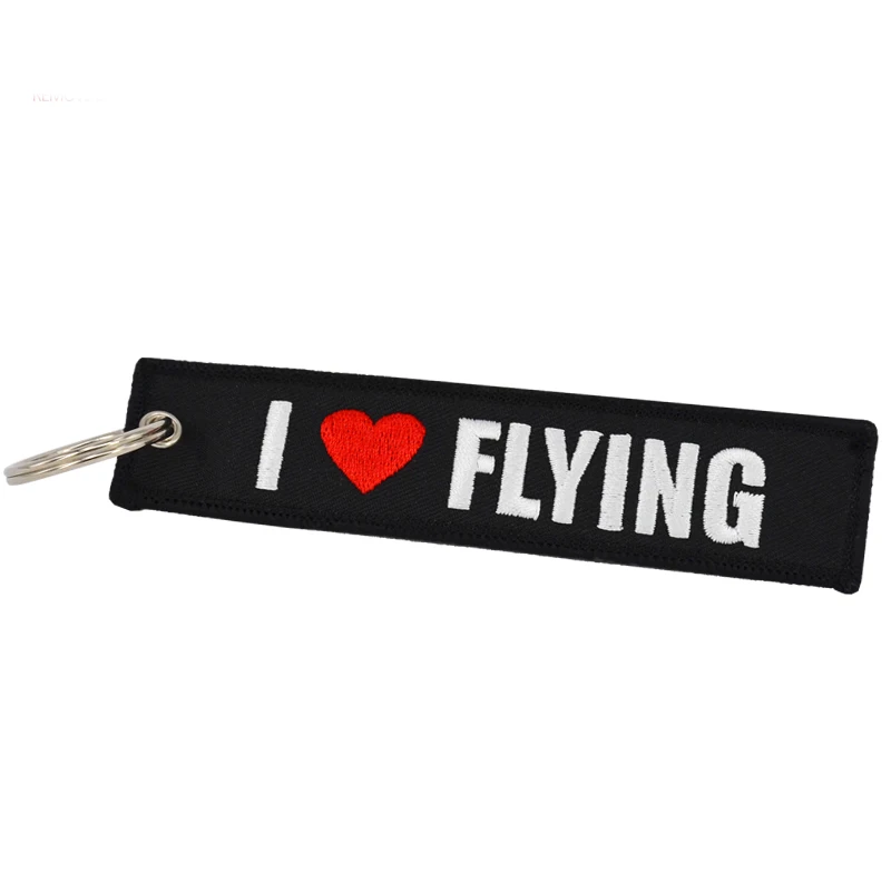 Kiss Me Before Flight Key Chain 1
