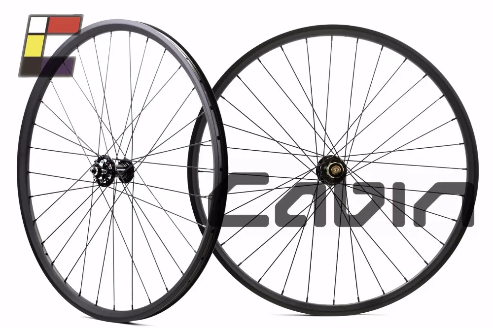 27 мм Широкие MTB 29er MTB Углеродные колеса, 29 дюймов горный велосипед углеродное колесо, для xc верховой езды