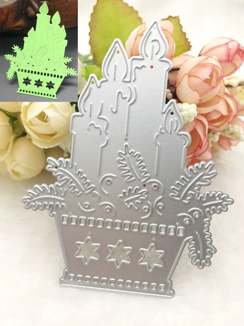  N344 METAL CUTTING DIES Flower Scrapbook card invitation paper craft party decor embossing stencil  - 32922045247