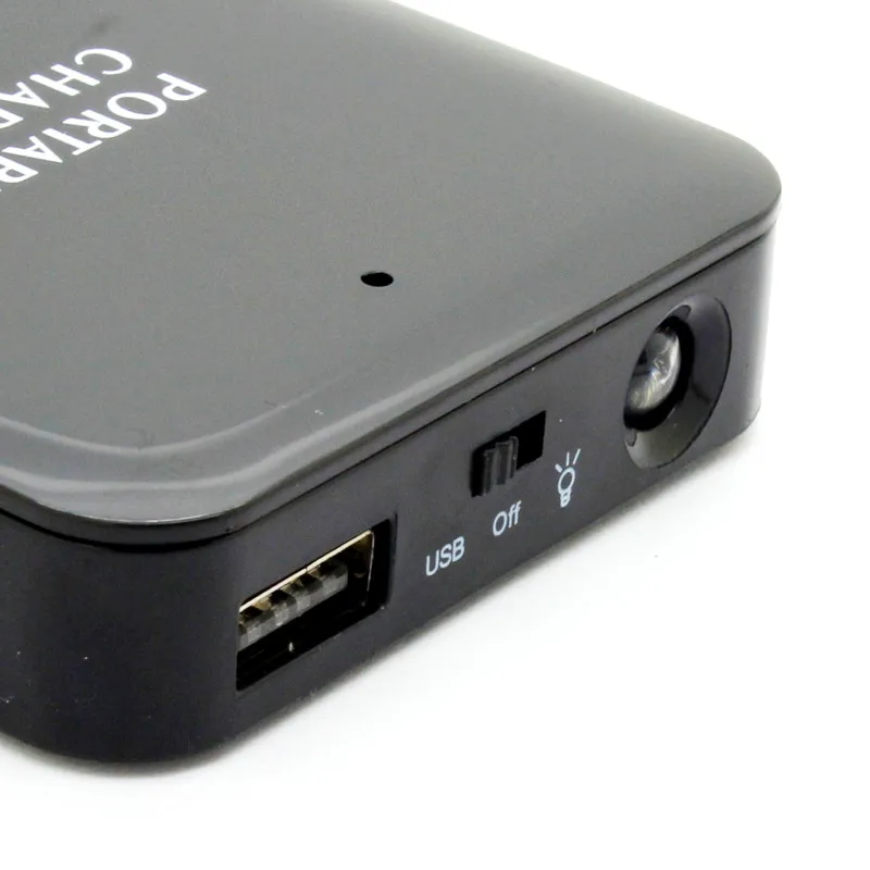 4 ranuras USB recargable AA batería de litio cargador de emergencia caja de carga de energía móvil Base de carga AA baterías externas ► Foto 3/6