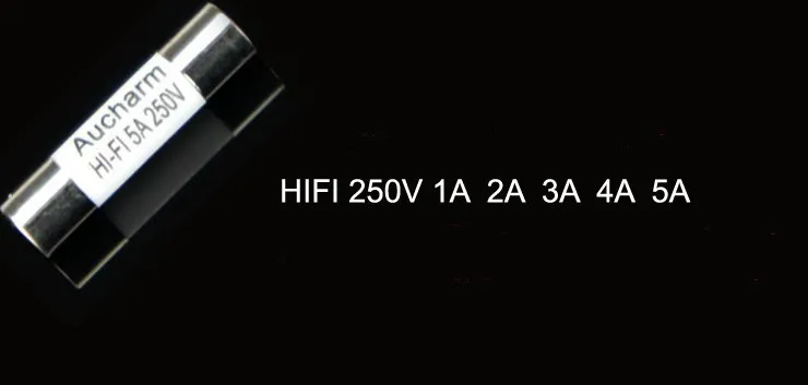 Предохранитель Hi-Fi чистого серебра 99% 250 В 1A 2A 3A 4A 5A 5 мм(диаметр) 20 мм(длина) DIY Аудио