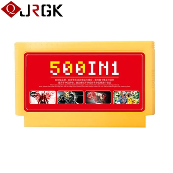

New Arrival 500 in 1 Classic Games Collection 8 Bit 60 Pins Game Card for Video Game Console Memory Card
