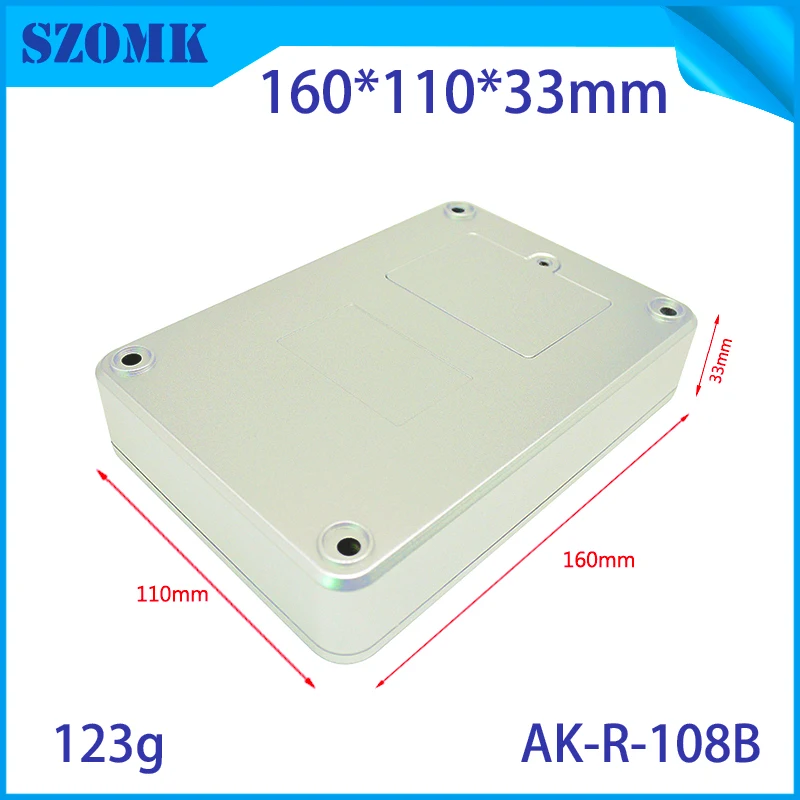 szomk IC card reader plastic enclosure for electronics project plastic sensor junction box distribution box instrument case plastic housing for pcb (12)
