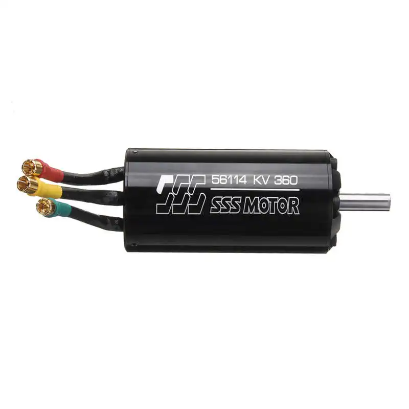 SSS 56114/360KV 1300W бесщеточный мотор 6 полюсов для RC морских лодок доска для серфинга