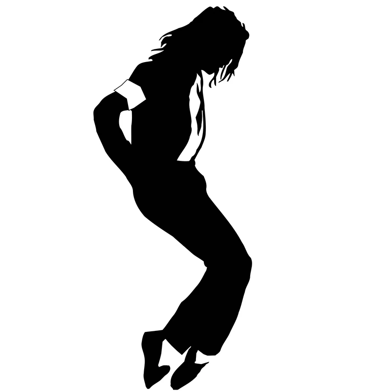 

1 Pcs Michael Jackson Sticker Window Wall Car Bumper Laptop Car Sticker Decoration Styling