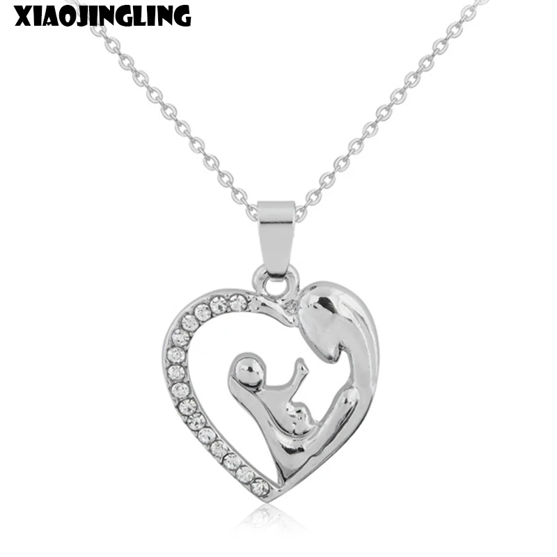 Xiaojingling 2017 моды кристалла ожерелье свитер цепи ожерелья и кулоны длинный Neckalce для