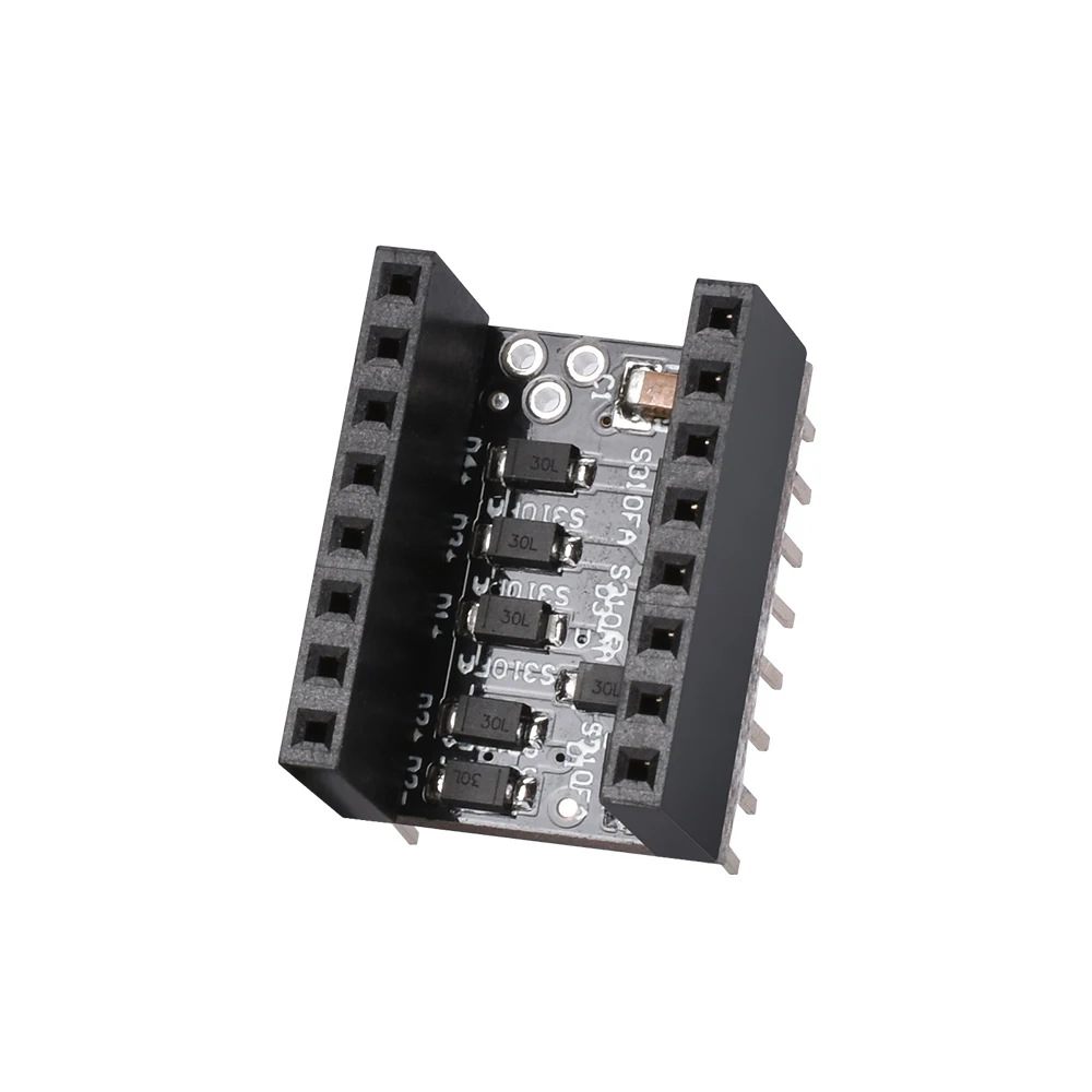 BIQU BIGTREETECH TMC2208 TMC2100 TMC2130 V1.1 SPI MKS шаговый двигатель бесшумный драйвер StepStick для 3D-принтера плата управления SKR V1.3