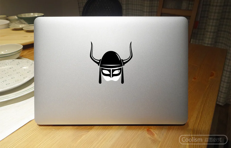 Vikings большая голова Забавный Ноутбук наклейка для Apple Macbook Pro наклейка Air retina 11 12 13 15 дюймов Mac компьютер Ноутбук кожа Наклейка