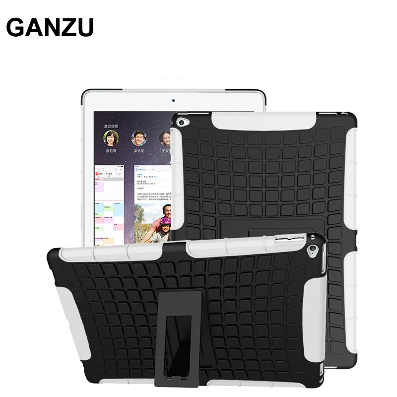 Heavy Duty Tablet Чехол Для iPad Pro 12.9 &quotA1584 A1652 Противоударный ТПУ + PC Жесткий Стенд e-book