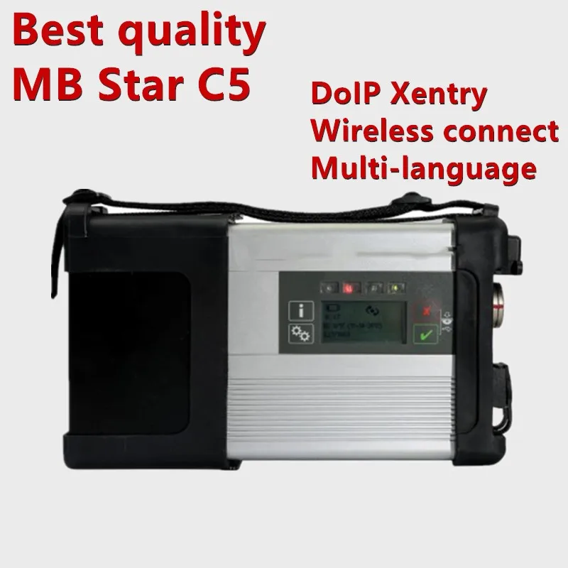 

A++ Quality MB Star SD C5 V2019.12 Newest SDConnect C5 SD Connect Wifi Diagnosis Tool Multi-Language
