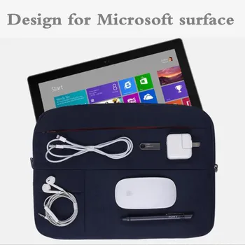 

Sleeve For Microsoft Surface Book 2 13.5 For Surface Pro 3 4 5 6 12.3 Fashion Laptop Case Tablet Cover Pouch For Pro4 Pro5 Gift