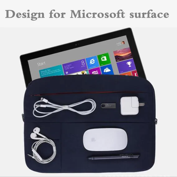 Best Price Sleeve For Microsoft Surface Book 2 13.5 For Surface Pro 4 5 12.3 Fashion Design Case  Tablet Cover Pouch For Pro4 Pro5 Pen Gift