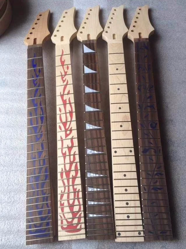 09011 Nice 5 Pieces Of Unfinishedelectric Guitar Parts ,strong Guitar