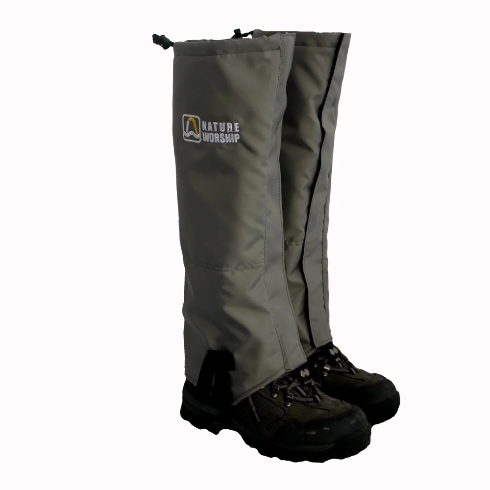 Nature worship Outdoors Waterproof Gaiters for Hiking Hunting Ski Cycling Gaiter Unisex Legging Gaiter Legwarmers High Quality Nature worship Outdoors Waterproof Gaiters for Hiking Hunting Ski Cycling Gaiter Unisex Legging Gaiter Legwarmers High Quality