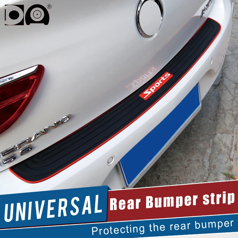 

Car trunk scratch resistant Rear bumper sill guard Rubber pad for Renault Megane Koleos Espace Twingo Kadjar Kwid Kaptur Scenic