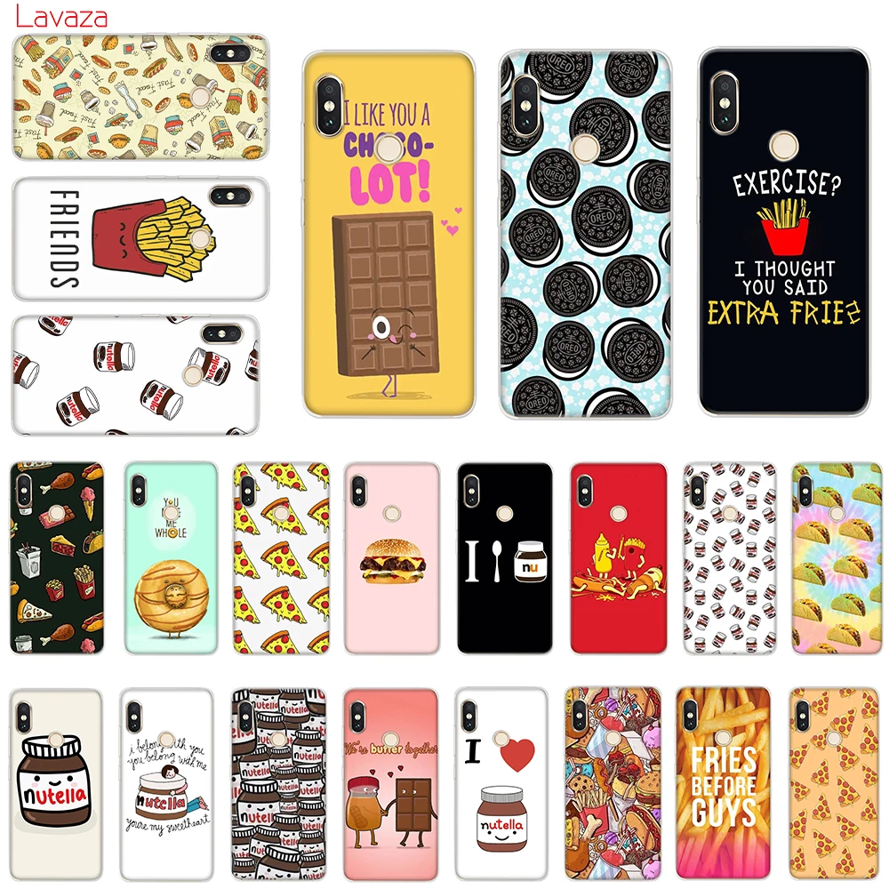 

Lavaza Funny Food Hard Case for POCOPHONE F1 for Xiaomi A2 8 9 SE Lite A1 Max 3 for Redmi Note 7 Pro Cover