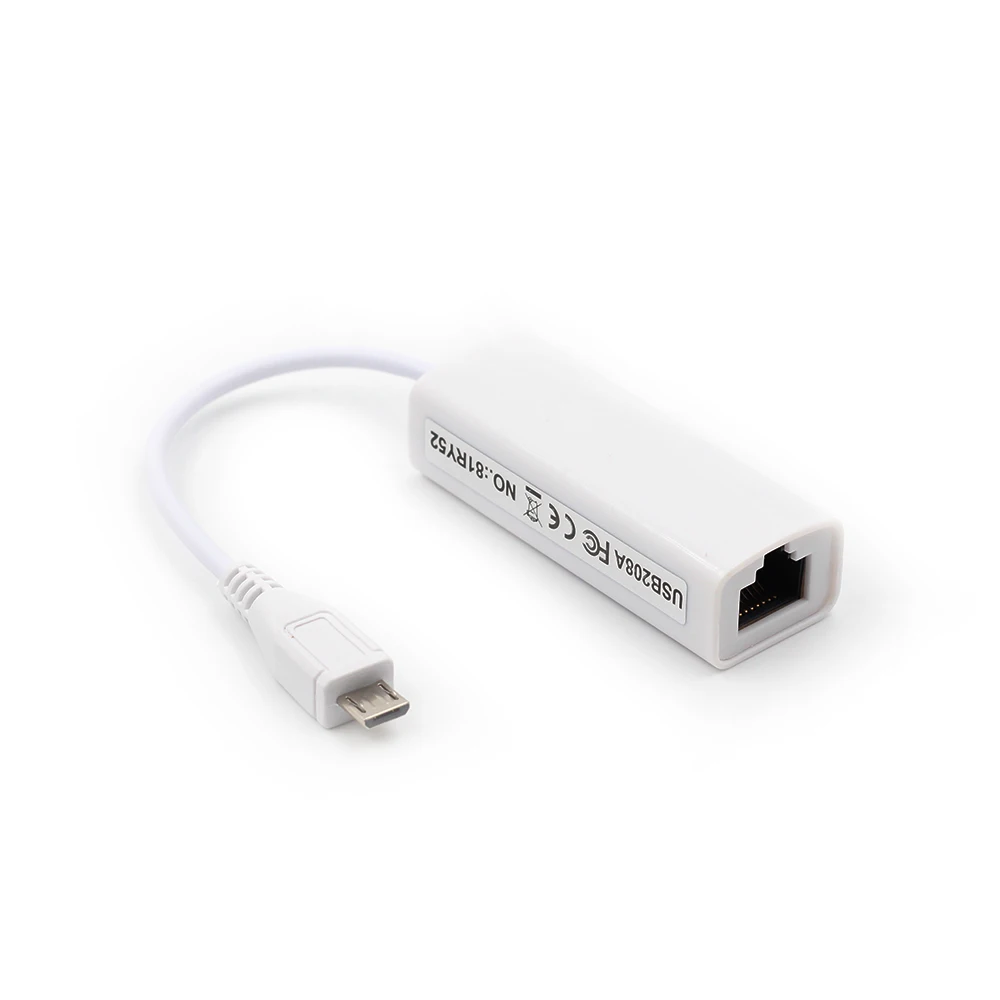 RTL8152 Micro USB Ethernet-адаптер для микро-флеш-накопителя USB RJ45 сетевой карты 10/100 м сетевая карта для планшетный ПК с системой андроида портативных ПК Windows H17