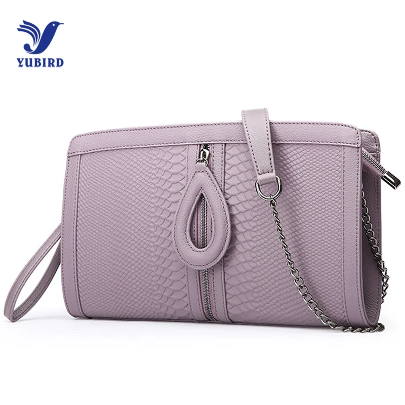 

YUBIRD Fashion Women's Clutch Bag Genuine Leather Crocodile Women Envelope Bags Clutch Evening Bag for Female Clutches Handbags