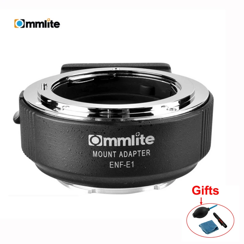 Смарт адаптер Commlite для Nikon и Sony объектива с автофокусом Snoy A9 A7R2 A7II A6300 A6500 A7R Mark II т.