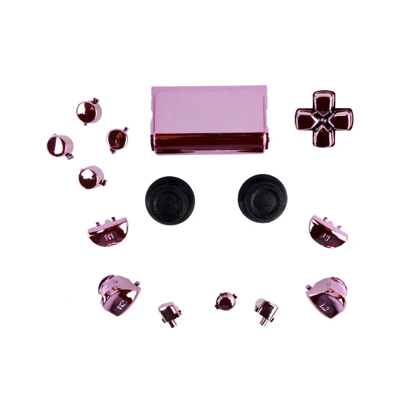 ps4 chrome pink full set buttons (2)