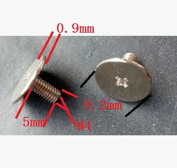 

400pcs/lot Laptop screws, flat and thin head CM4*5 Computer screws notebook screw