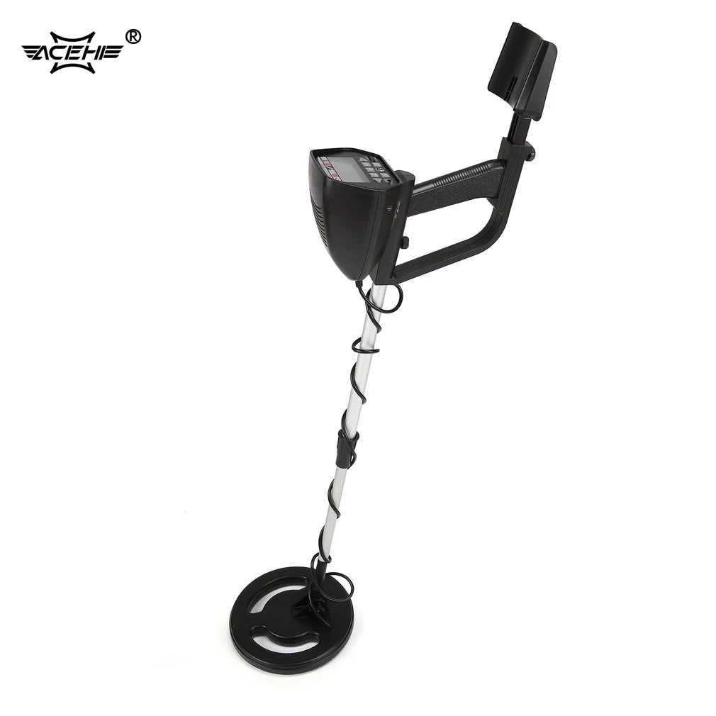

ACEHE MD4050 Professional Portable Metal Detector Underground Gold Detector LCD Display Handheld Gold Digger Finder