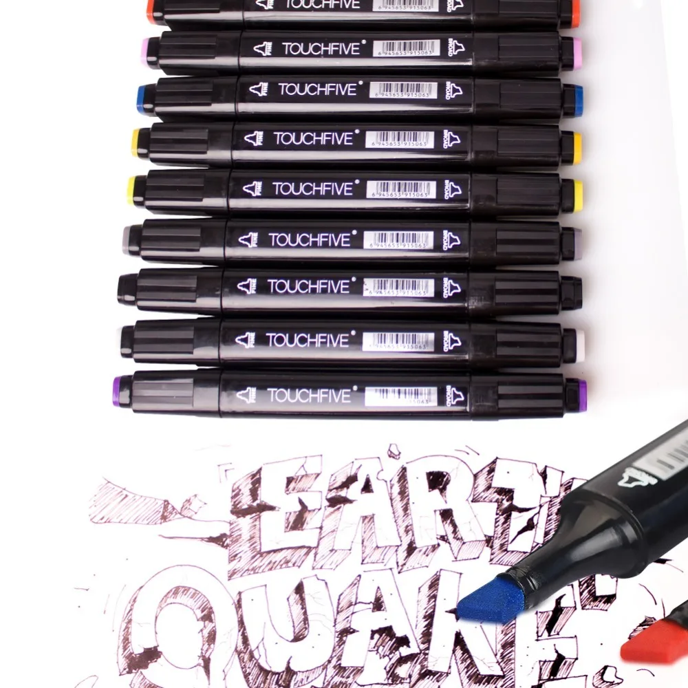 

Markers for Animation Manga Design Art Supplies paint for clothes arquitectura drawing pens sketching markers