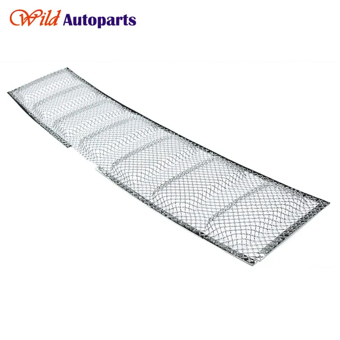 Stainless Steel Black / Silver Front Hood Grille C...