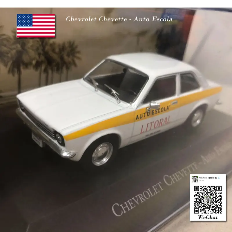 IXO 1/43 масштаб винтажный автомобиль CHEVROLET Chevette Авто ESCOLA литая металлическая модель автомобиля игрушка для коллекции, подарок, дети