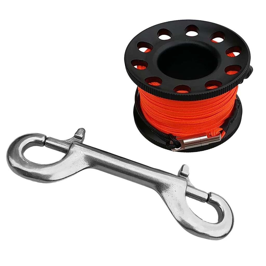 MagiDeal Perfeclan Scuba Diving SMB Surface Marker Buoy Signal Tube & Dive Reel Spool Scuba Diving Accessories