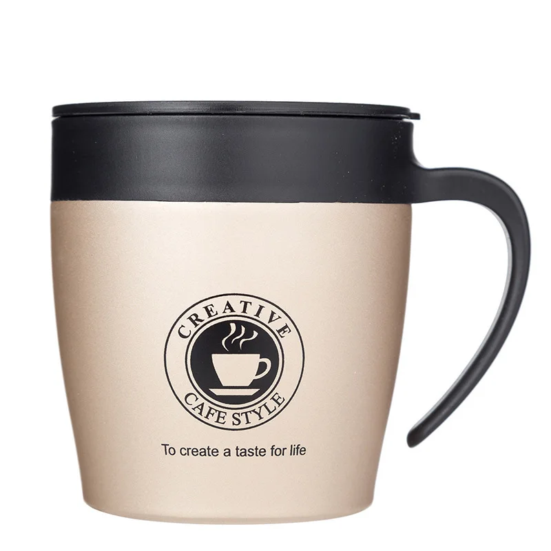 In From Lid And Mugs Us10 Coffee Easy Steel Handle Mug 330ml Insulated With Water Bottle Clean Homeamp; Vacuum 29stainless Tumbler Travel k8PXwn0O