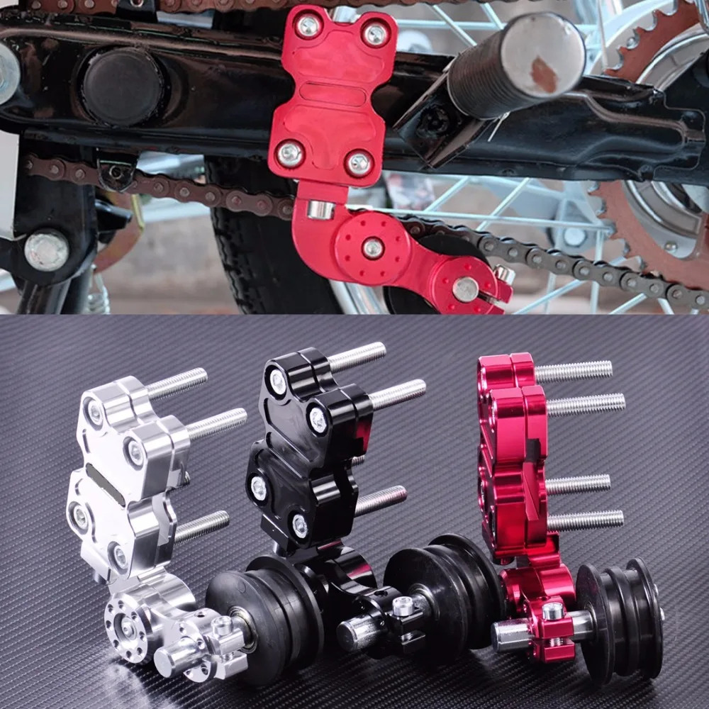 CITALL Adjustable Aluminum Chain Tensioner Bolt on Roller Motocross for