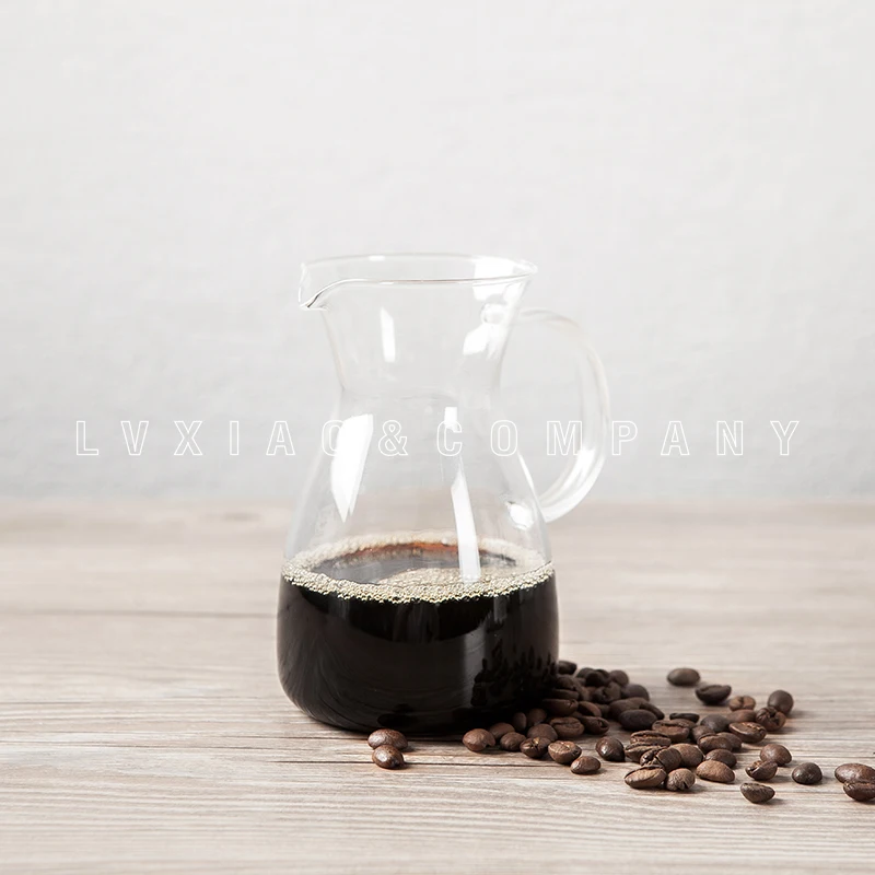 

400ml mini glass Hario coffee server tea pot