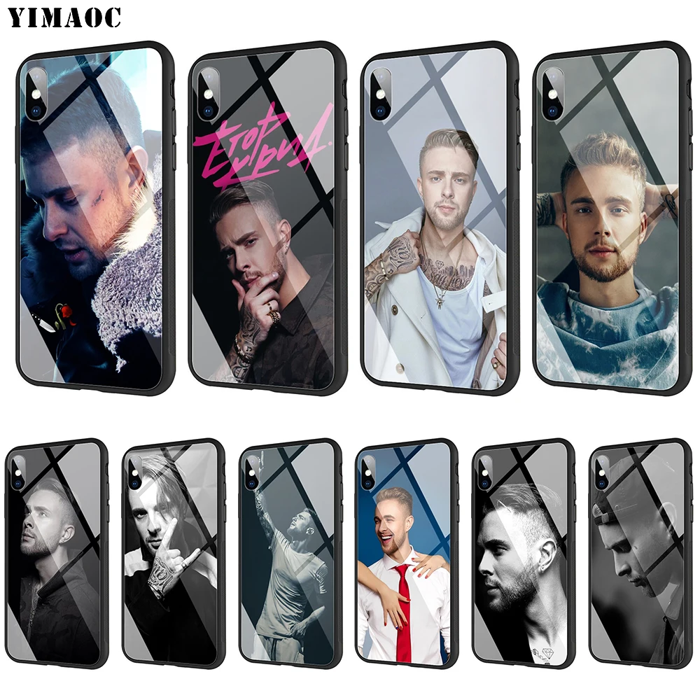 

YIMAOC Egor Kreed Tempered Glass Case for iPhone 11 Pro XS MAX XR X 8 7 6 6S Plus