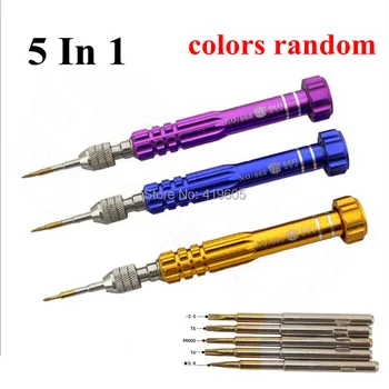 

1PCS NEW Screwdriver 5 in 1 Multi-function repair tools for phone mobile ,Free shipping