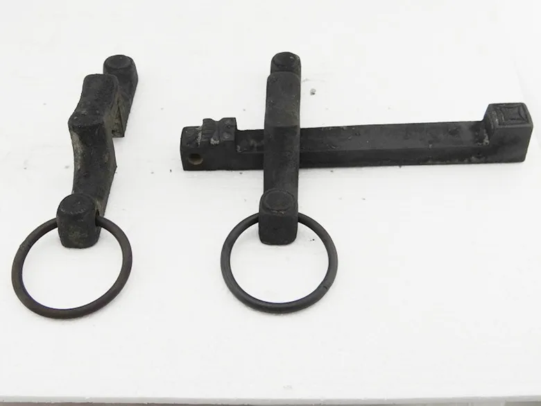 

Bell copper art to antique furniture fittings iron door latch bolt and