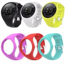 Разноцветные 23 мм ширина мягкий силиконовый ремешок для наручных часов браслет для Polar M200 gps ремешок для часов Часы для бега