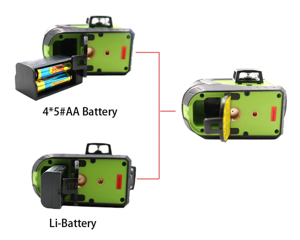 Günstige 2019 neue 3D Japan Sharp 515NM Strahl Laser ebene MW 93T 2 3GX laser ebene, selbst Nivellierung 360 Horizontale Vertikale Kreuz Super