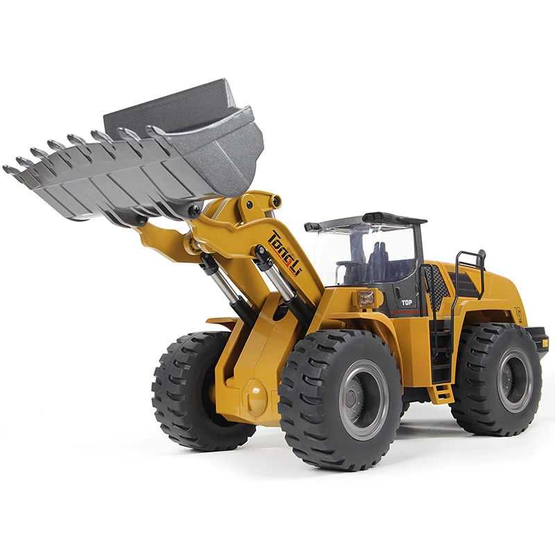 HUINA 583 2.4G 1:14 Bulldozer Electric Remote Control Engineering Vehicle Gifts