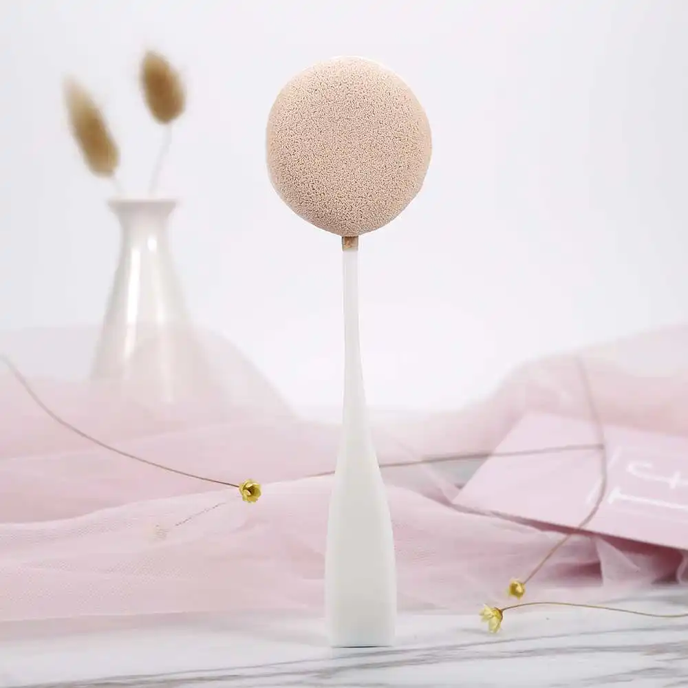 

New Face Makeup Soft Sponge Brush Makeup sticks Cosmetic Cleaning Beauty Tool water padding Powder blending sponge