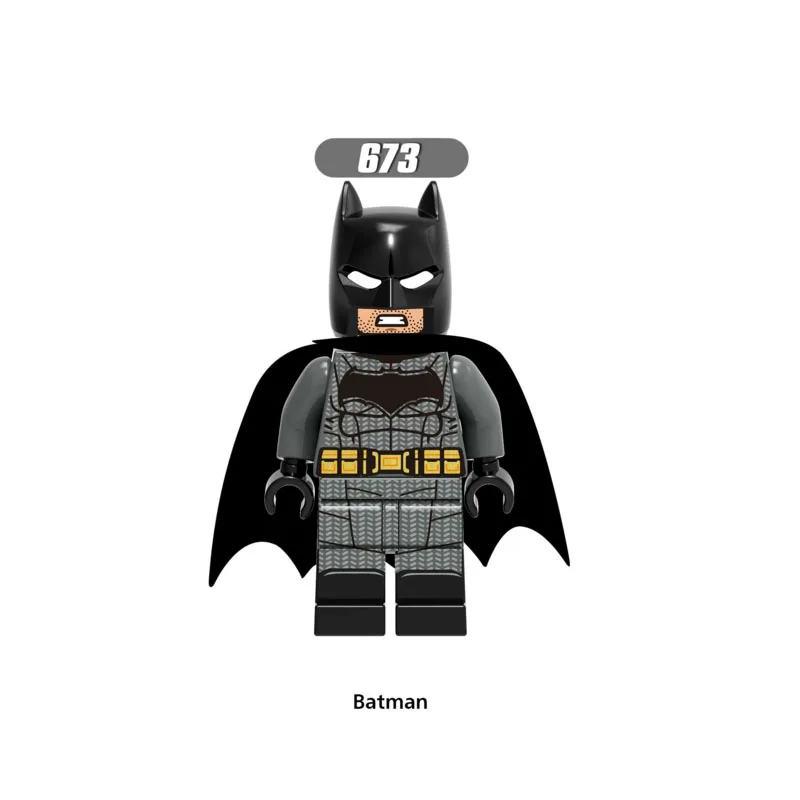 

Single Sale Super Heroes Star Wars 673 batman Model Mini Building Blocks Figure Bricks Toys kids gifts