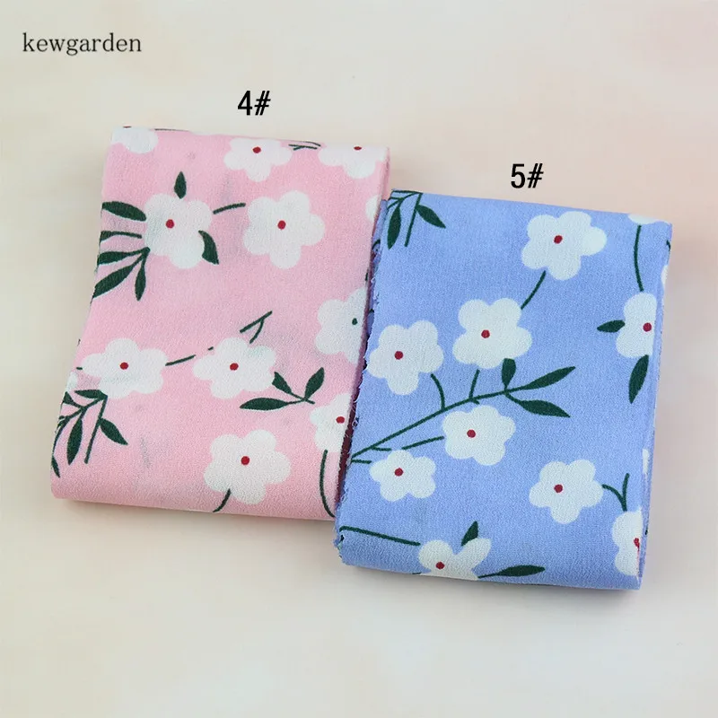 Kewgarden 6 см 2 5 &quotтканевый пояс летняя шифоновая ткань с цветами ленты вручную
