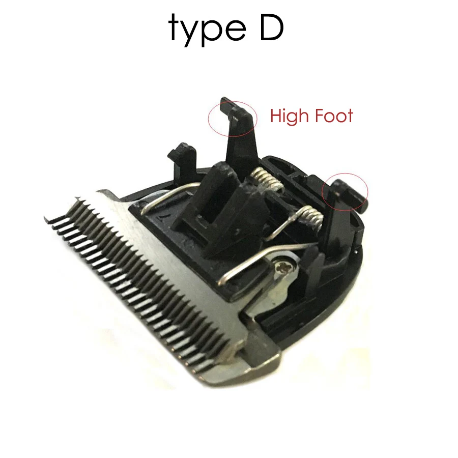 Белый черный керамический нож электрическая машинка для стрижки волос лезвие триммер титановая головка для 938X7 CHC-961 968 969 980