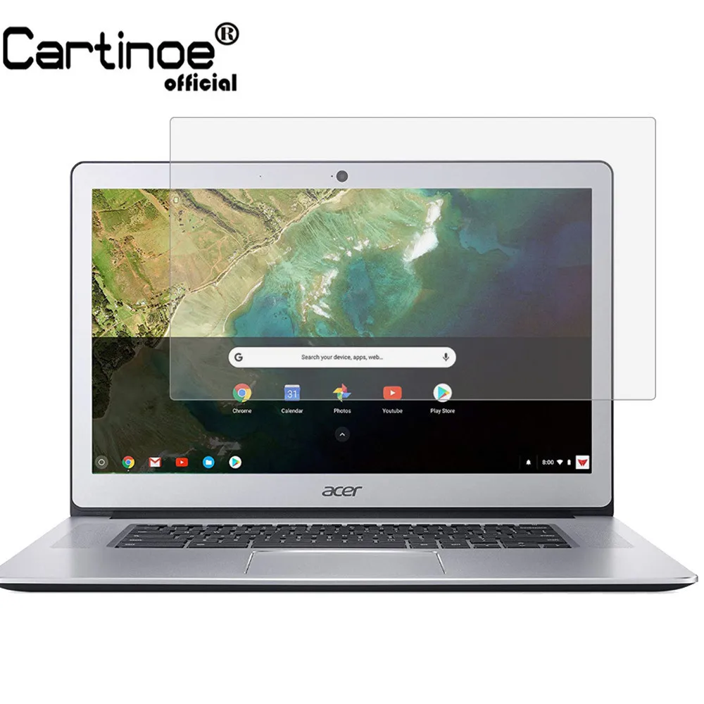 Cartinoe Universal Matte Lcd Guard Film Anti Glare Laptop Screen Protector For Acer Chromebook 15 Cb515 15.6 Inch Notebook, 2pcs