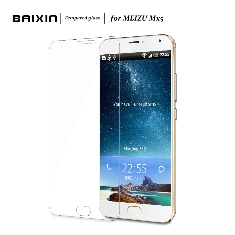 Baixin для MEIZU MX5 оригинал защита экрана от взрыва Премиум закаленное стекло царапин