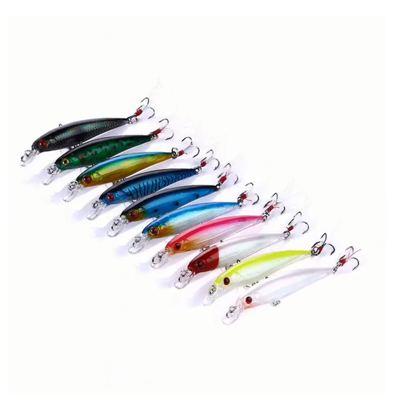 fishing lure minnow 9cm 8g kit 002