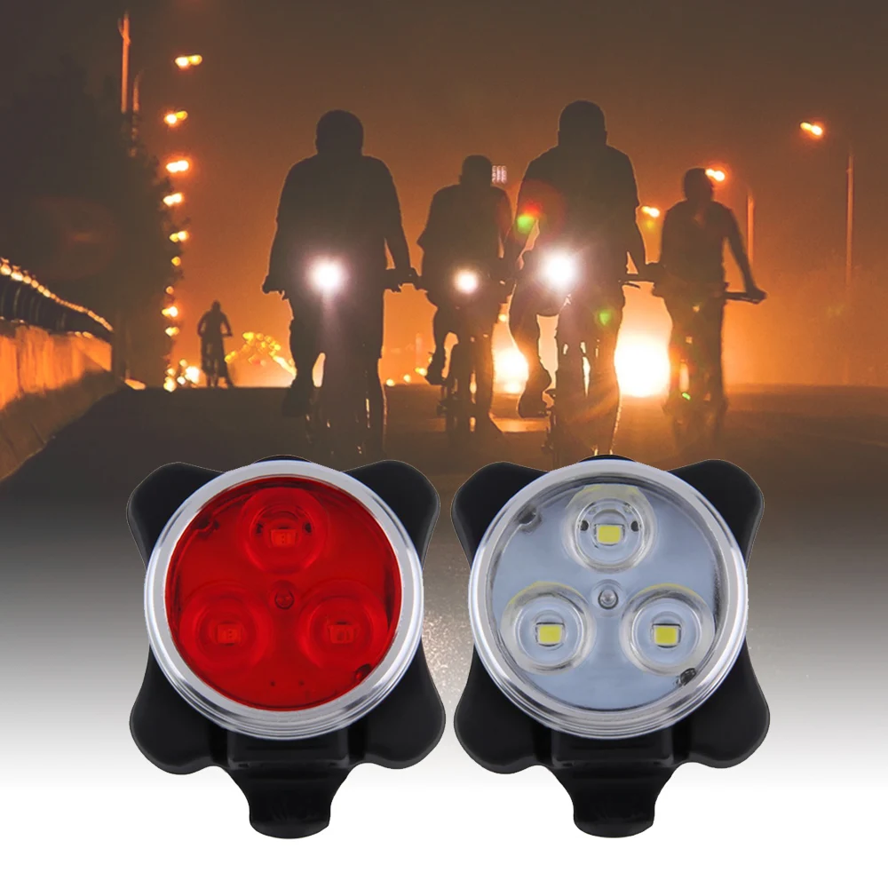 Super Bright USB Rechargeable Bike Waterproof Front Lamp Bicycle Light