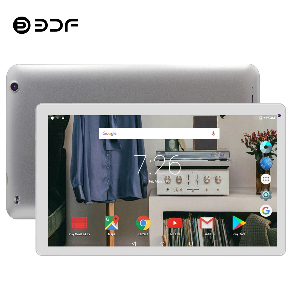 

BDF 2019 Tablet 10 Inch Tablet Pc Android 5.1 Tab Quad Core Google Play 1GB+32GB 1024*600 Tablet Small Computer WiFi Tablet 10.1
